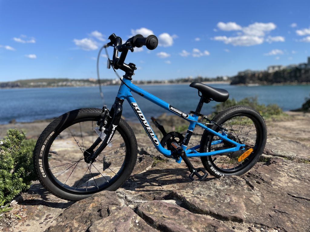balance bike with brakes and pedals