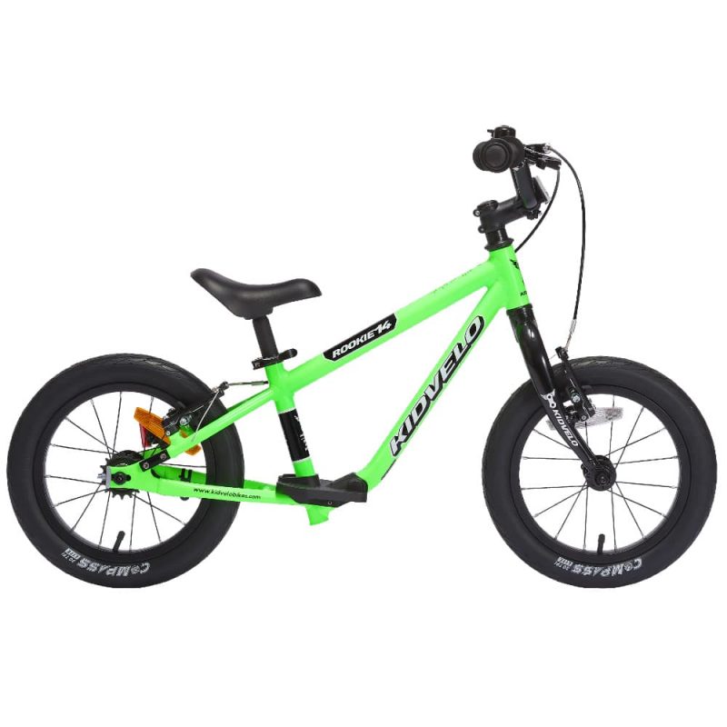 Rookie 14 inch Balance Bike with add-on Pedals