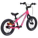 KVR14-S1-PK-Rear-Angle-View-3.jpg Rookie 14 inch Balance Bike with add-on Pedals