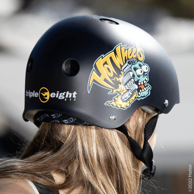 Best Triple 8 THE Certified Helmet SS Hot Wheels