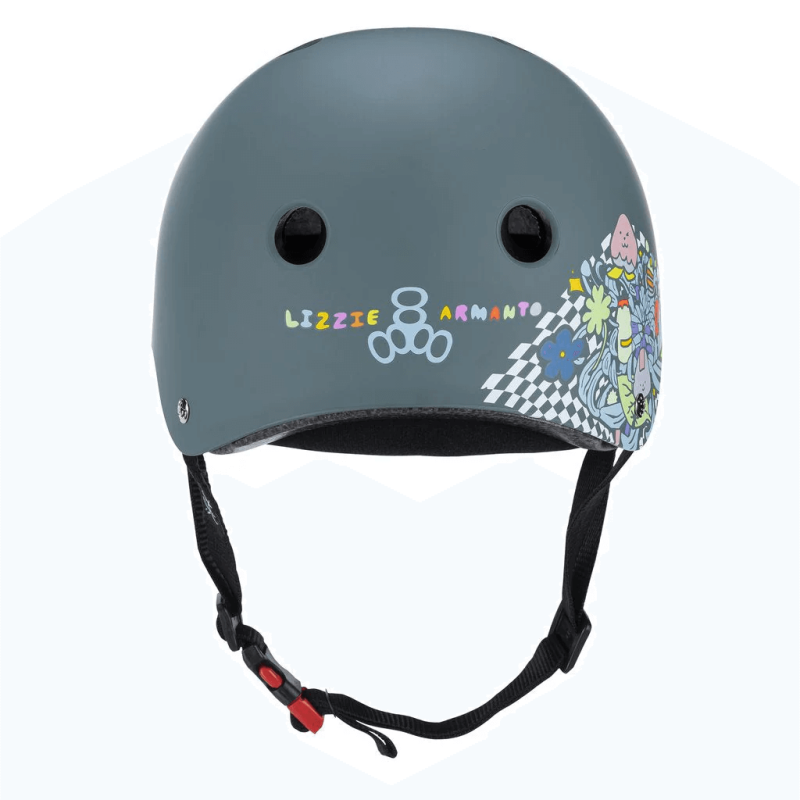 Best Triple 8 THE Certified Helmet SS Lizzie Armanto Signature Edition