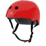Triple 8 THE Certified Helmet SS Red Gloss