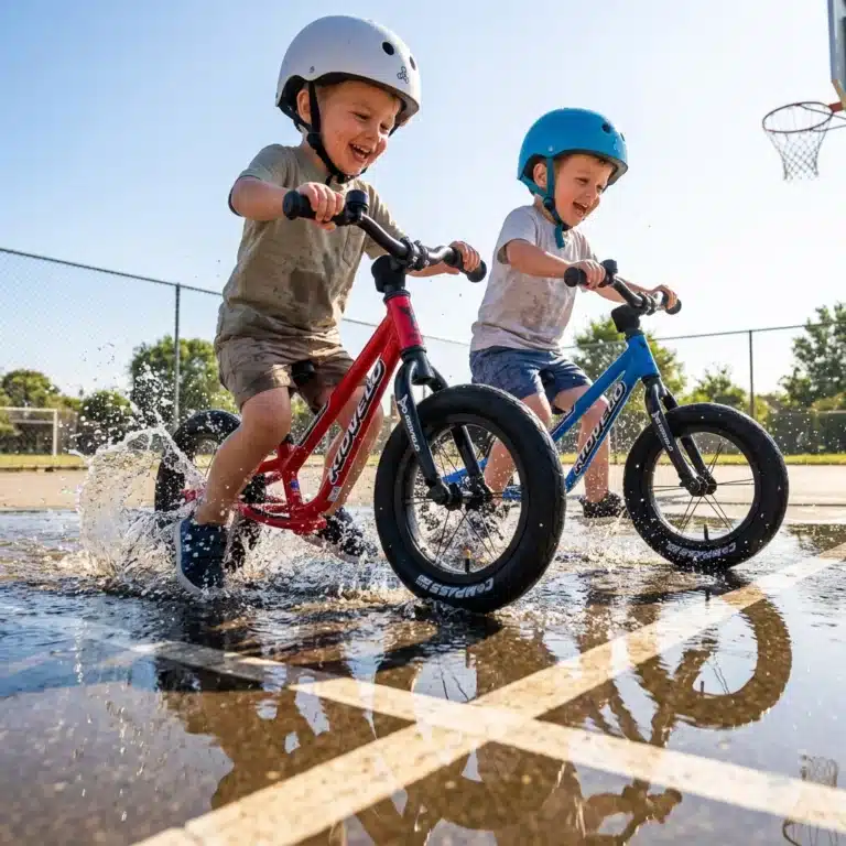 Kidvelo Rookie 12 Balance Bike Lifestyle Image 6