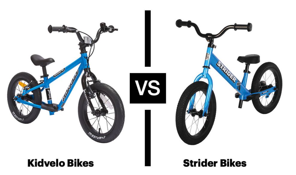 Strider Bikes Vs. Kidvelo Bikes (Full Guide Review)