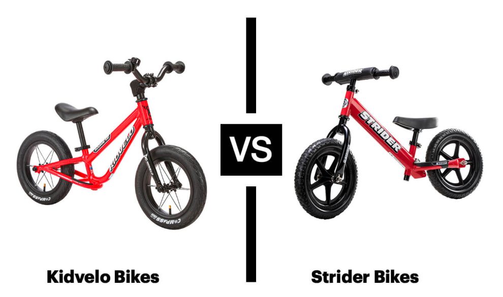 Strider Bikes Vs. Kidvelo Bikes (Full Guide Review)